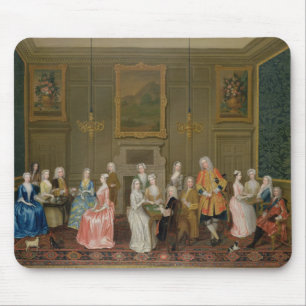 Tee-Party bei Lord Harringtons House, St James Mousepad