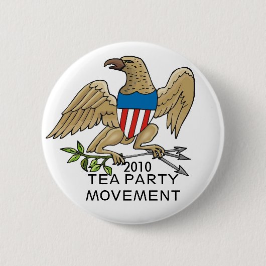 TEE-PARTY-BEWEGUNG BUTTON (Vorderseite)