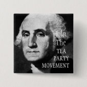 TEE-PARTY-BEWEGUNG BUTTON (Vorderseite)