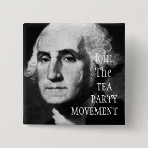 TEE-PARTY-BEWEGUNG BUTTON