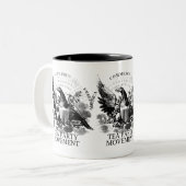 TEE-PARTY-BEWEGUNG ZWEIFARBIGE TASSE (Vorderseite Links)