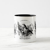 TEE-PARTY-BEWEGUNG ZWEIFARBIGE TASSE (Mittel)