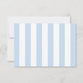 Tee-Party-Blume Babydusche Danke (Rückseite)