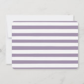 Tee Party Brautparty Blumenkohl Teekanne Einladung (Rückseite)