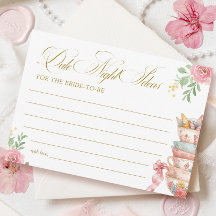 Tee-Party-Brautparty