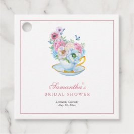 Tee-Party-Brautparty Geschenkanhänger