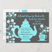 Tee-Party-Brautparty- und Kochkarten (Vorne/Hinten)