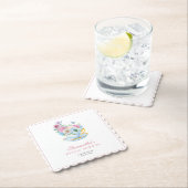 Tee-Party-Brautparty Untersetzer (Vor Ort)