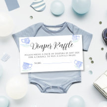 Tee-Party China Schnürsenkel Kinderdusche Windelwi