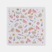 Tee-Party Cocktail Napkins Serviette (Vorderseite)