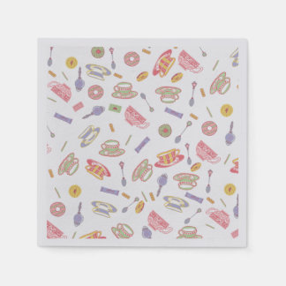 Tee-Party Cocktail Napkins Serviette