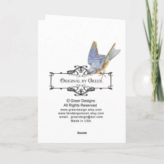 Tee-Party Cupcake Design Ankündigung (Rückseite)