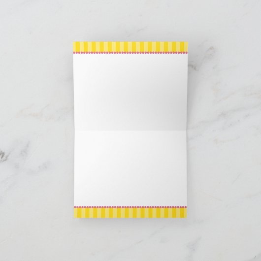 Tee-Party danken Ihnen Mitteilungskarten (Innenseite)