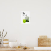 Tee-Party-Doppelbelastung Poster (Küche)