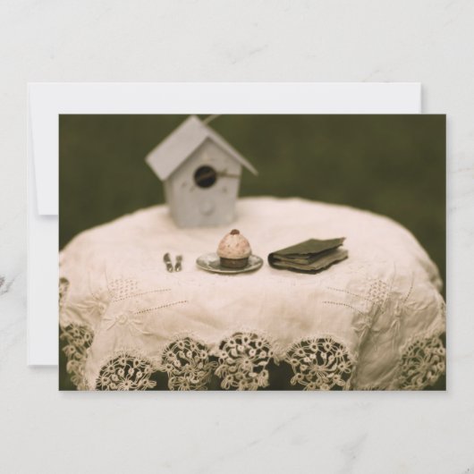 Tee-Party Einladung (Vorderseite)