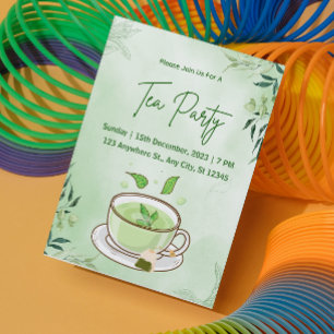 Tee-Party Einladung