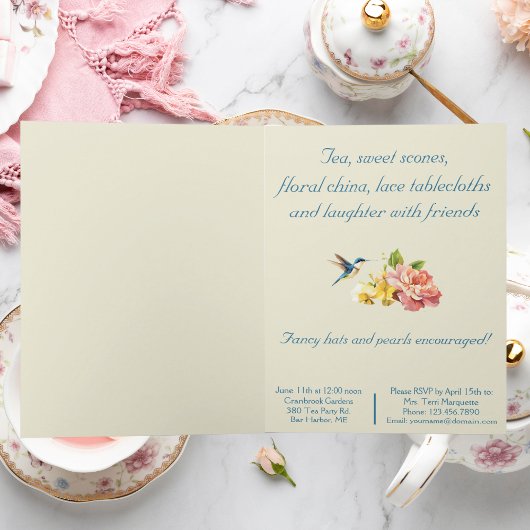 Tee-Party: Einladung
