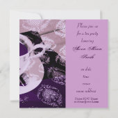 Tee-Party Einladung (Rückseite)