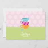 Tee-Party Einladungen (Rückseite)