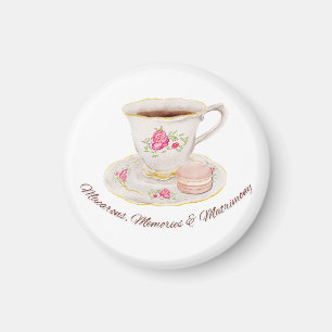 Tee Party Elegantes Brautparty Bachelorette Magnet
