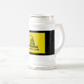 Tee-Party-Flagge Bierglas (VorderseiteRechts)