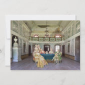 Tee-Party Flat Holiday Card Feiertagskarte (Vorderseite)