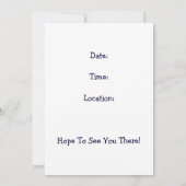 Tee-Party Frau-Tittlemouse (Beatrix-Töpfer) laden Einladung (Rückseite)