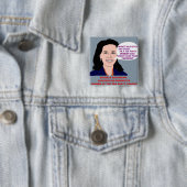 Tee-Party-Führer Michele Bachmann Wild-Mit Augen Button (Beispiel)
