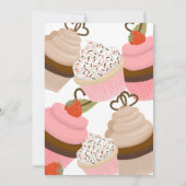 Tee-Party Geburtstagskarte (Rückseite)