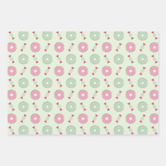 Tee-Party Geschenkpapier Set (Vorderseite 3)