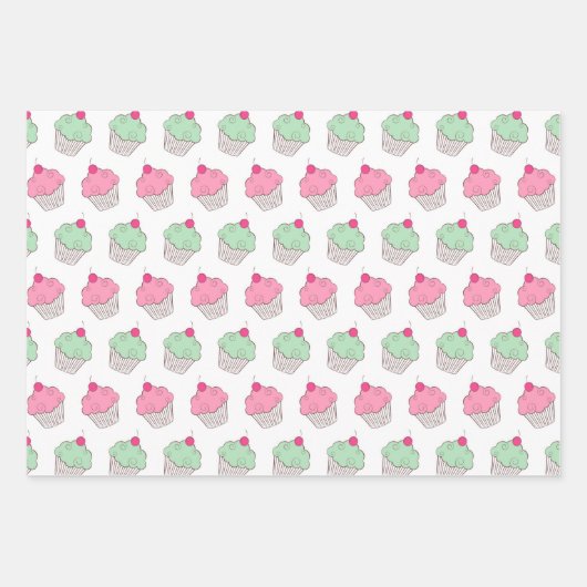 Tee-Party Geschenkpapier Set (Vorderseite 3)