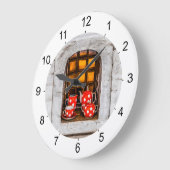 Tee-Party Große Wanduhr (Winkel)