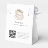 Tee-Party-Ideen Geschenkschachtel (Rückseite)