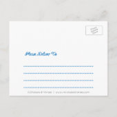 Tee-Party Inspiration Postkarte (Rückseite)