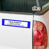 Tee-Party job3 Autoaufkleber (Auf Lkw)
