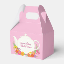 Tee-Party Kinderdusche Teapot Pink Girl Geschenkschachtel