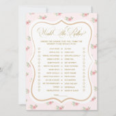 Tee-Party-Kinderdusche würde sie eher Spielkarte Einladung (Vorderseite)