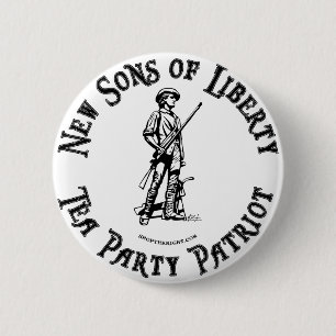 Tee-Party-Knopf Button