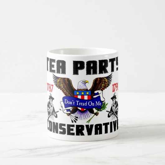 Tee-Party-Konservativer Kaffeetasse (Mittel)