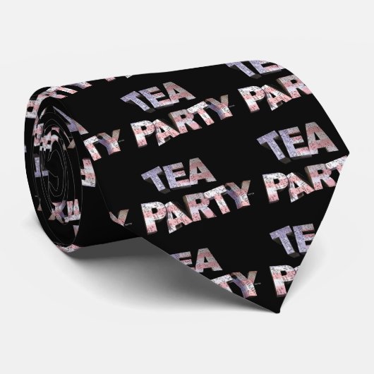 Tee-Party Krawatte (Gerollt)