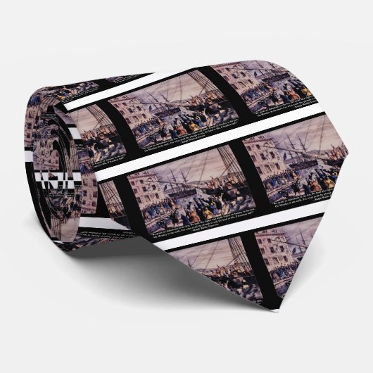 Tee-Party Krawatte (Gerollt)