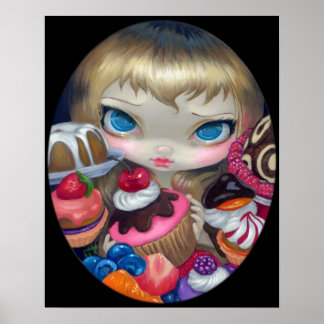 Tee-Party-Leckereien ART PRINT-Alice im Wunderland Poster