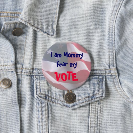 Tee-Party-Mama 5 Button (Beispiel)