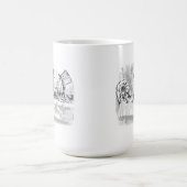 Tee-Party mit dem Hatter Kaffeetasse (Mittel)