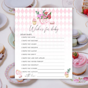 Tee-Party - Party Babyspiel-Wünsche