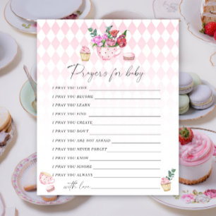 Tee-Party - Partyspiel Gebete für Baby-Spiel