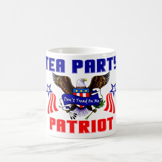 Tee-Party-Patriot Kaffeetasse (Mittel)