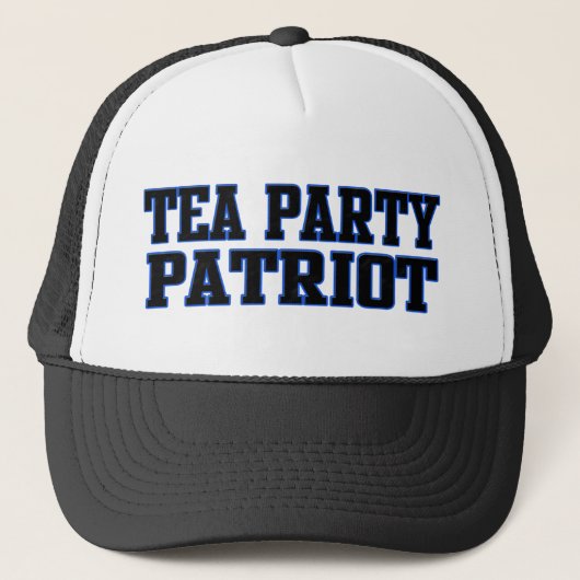 Tee-Party-Patriot Truckerkappe (Vorderseite)