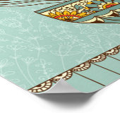 Tee-Party-Poster Poster (Ecke)