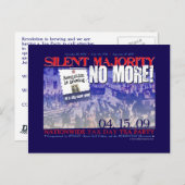 Tee-Party Postkarte (Vorne/Hinten)